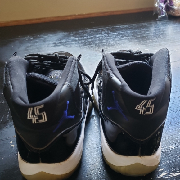 Space Jam 11's Jordan's, Black & Concord SZ 10 - Picture 3 of 8